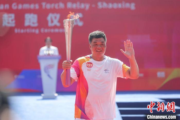 从鲁迅故里出发,绍兴站杭州亚运火炬传递全长