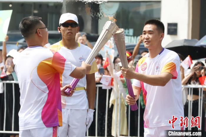 从鲁迅故里出发，绍兴站杭州亚运火炬传递全长