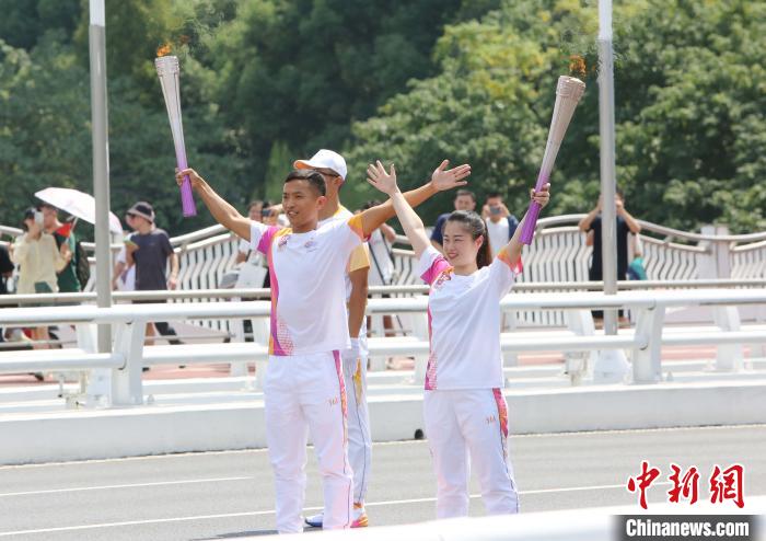 从鲁迅故里出发,绍兴站杭州亚运火炬传递全长