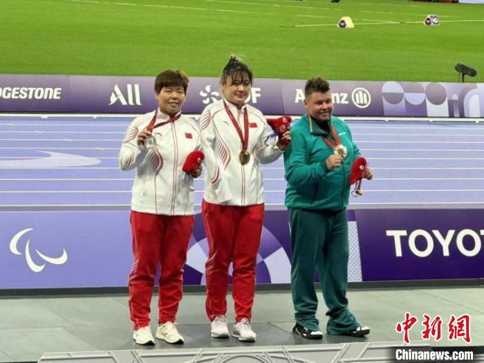 辽宁选手李英粒巴黎残奥